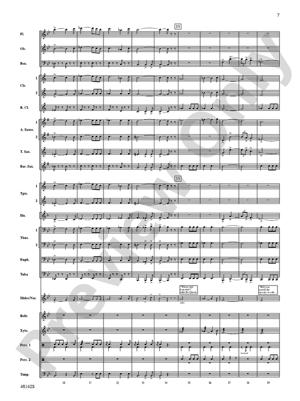 Band of Heroes - Concert Band Conductor Score & Parts (Digital Download)