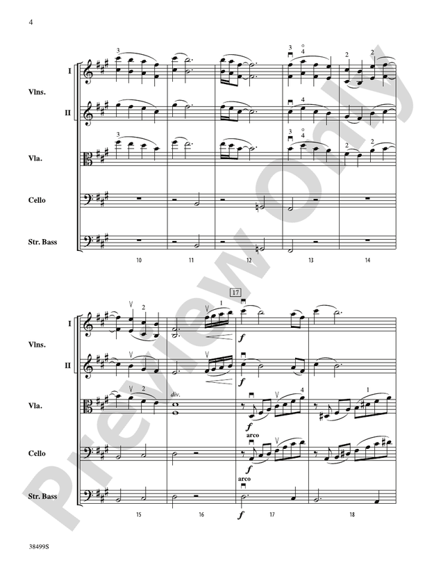 A Little Stream – String Orchestra Conductor Score & Parts (Digital Download)