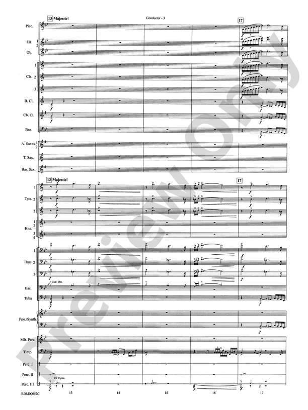 The Iliad (from The Odyssey (Symphony No. 2)) - Concert Band Conductor Score & Parts (Digital Download)
