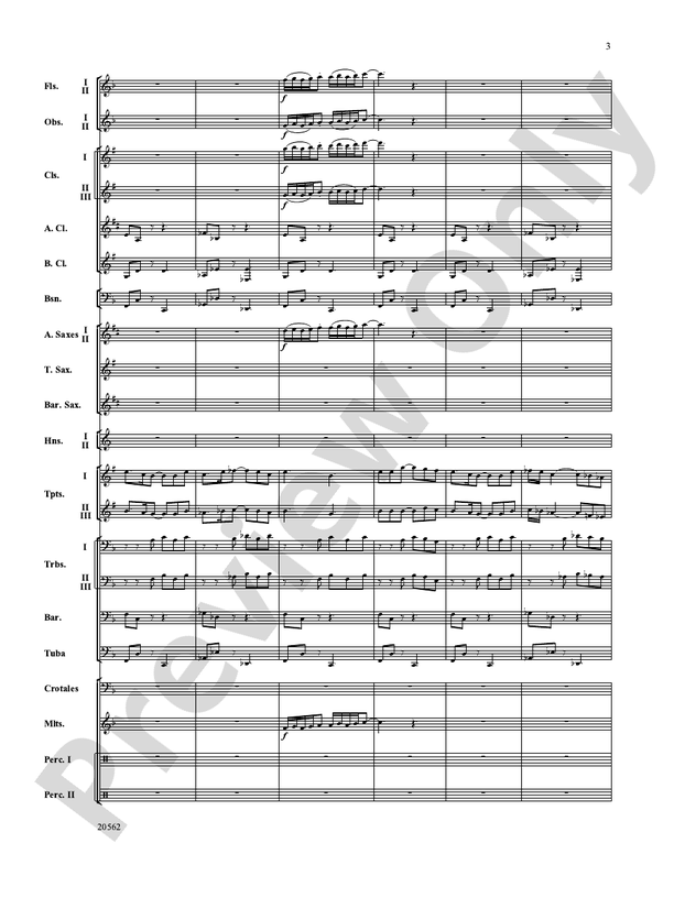 Pablo! - Concert Band Conductor Score & Parts (Digital Download)