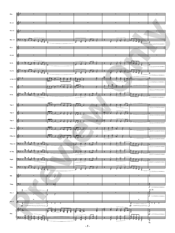 The Prairie Is My Garden - Based on the Vision and Imagery of Harvey Dunn, a Great American Artist - Concert Band Conductor Score & Parts(Digital Download)