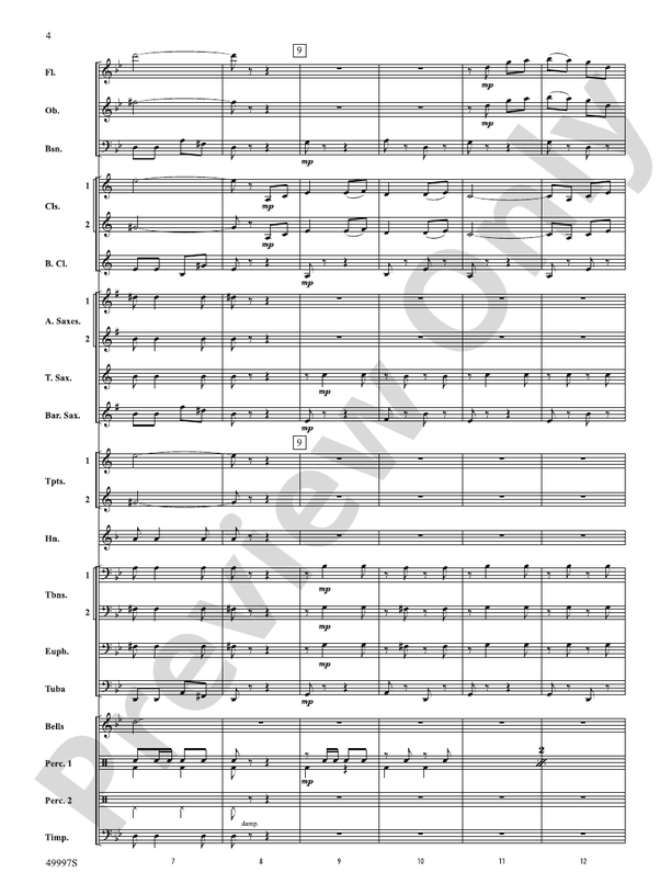 Paso Del Aguila - Concert Band Conductor Score & Parts (Digital Download)