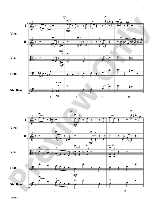Haunted Places – String Orchestra Conductor Score & Parts (Digital Download)