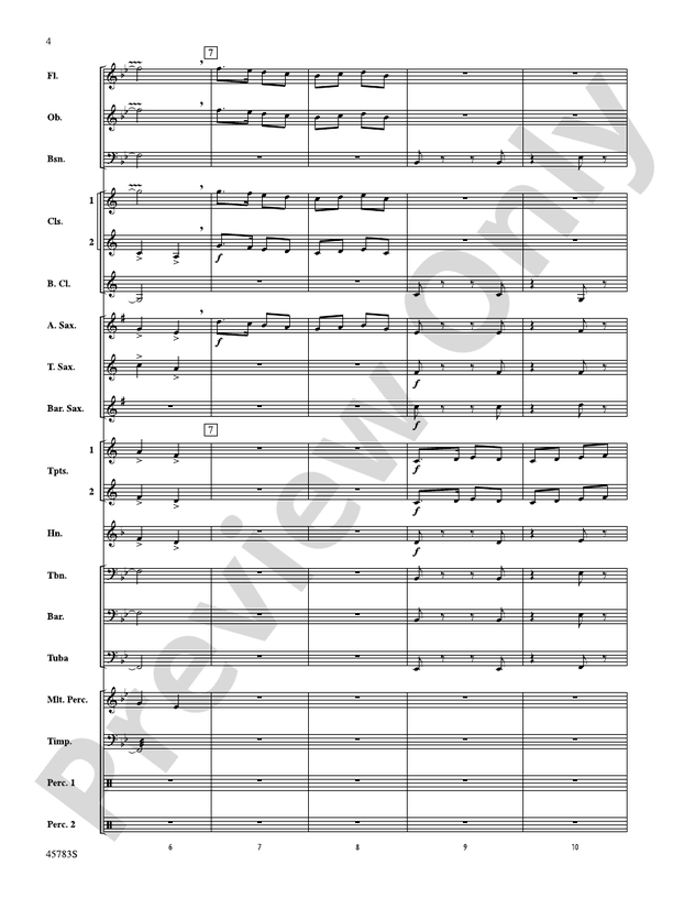 Twelve Carols for Christmas - Concert Band Conductor Score & Parts (Digital Download)