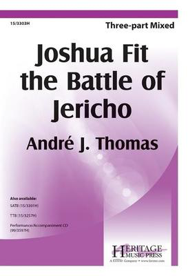 Joshua Fit the Battle of Jericho - Andre J. Thomas - 3-Part Mixed Heritage Music Press Octavo