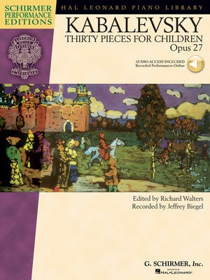 Kabalevsky - 30 Pieces for Children Op27 - Piano Solo/OLA Schirmer