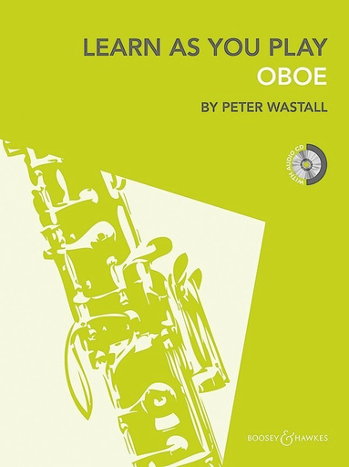 Learn As You Play Oboe - New Edition with CD - Oboe Boosey & Hawkes /CD