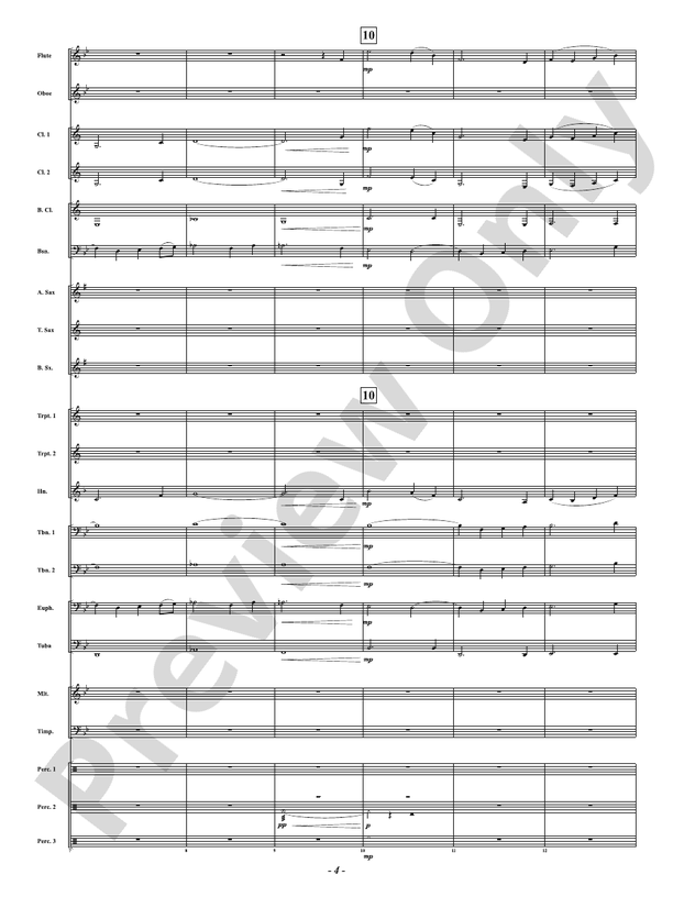 Unity - Concert Band Conductor Score & Parts (Digital Download)