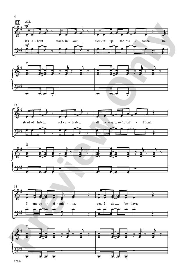 Moment of Truth – SATB Choral Octavo (Digital Download)