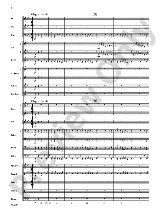 Forge Ahead! - Concert Band Conductor Score & Parts (Digital Download)