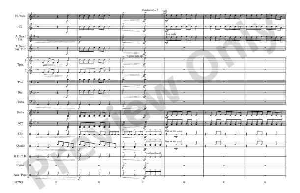 Know Your Enemy – Marching Band Conductor Score & Parts (Digital Download)