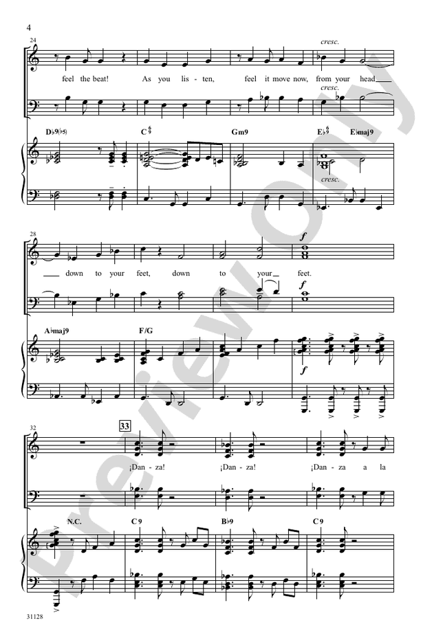 ¡Danza! - SATB Choral Octavo (Digital Download)