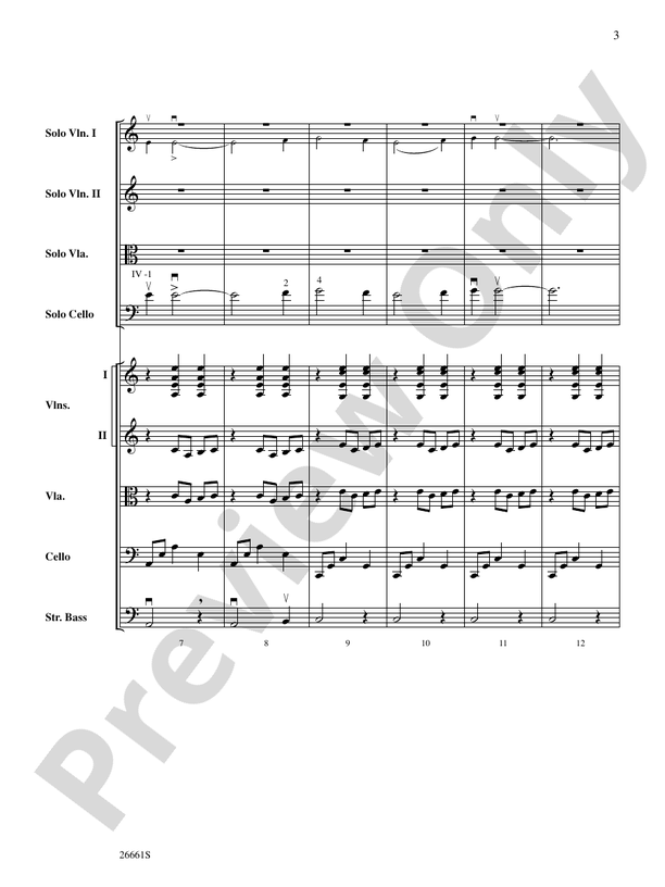 Recuerdos de la Alhambra – String Orchestra Conductor Score & Parts (Digital Download)