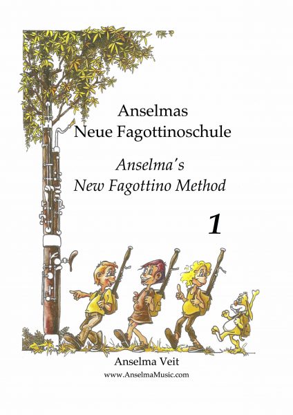 Anselma's New Fagottino Method Book 1 - Fagottino Book Anselma Veit