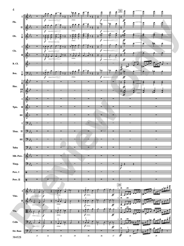 1812 Overture – Full Orchestra Conductor Score & Parts (Digital Download)
