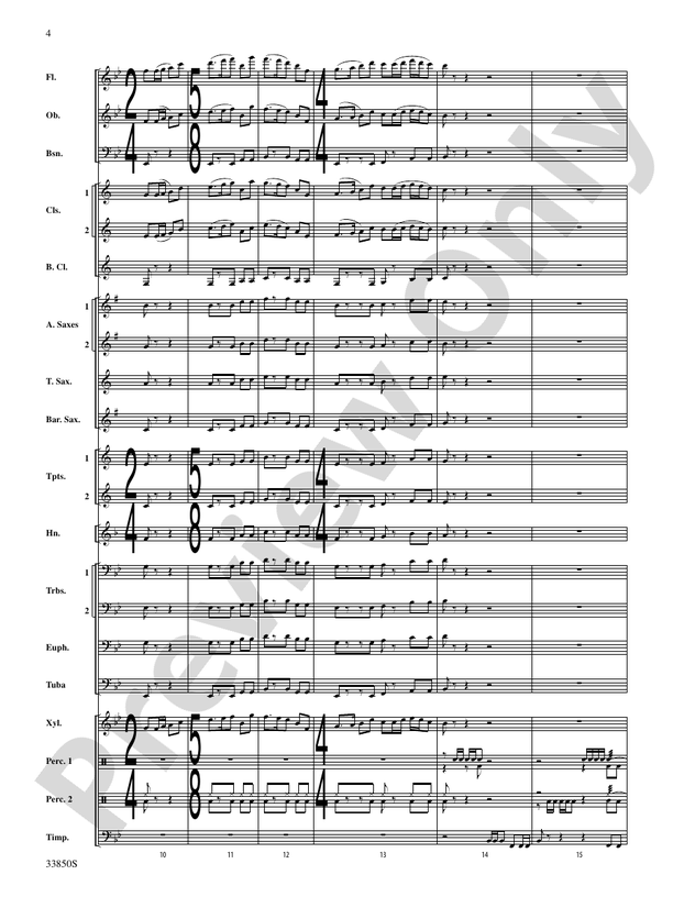 Gateway West - Concert Band Conductor Score & Parts (Digital Download)