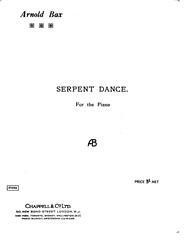 Bax - Serpent Dance - Piano Solo (Digital Download)