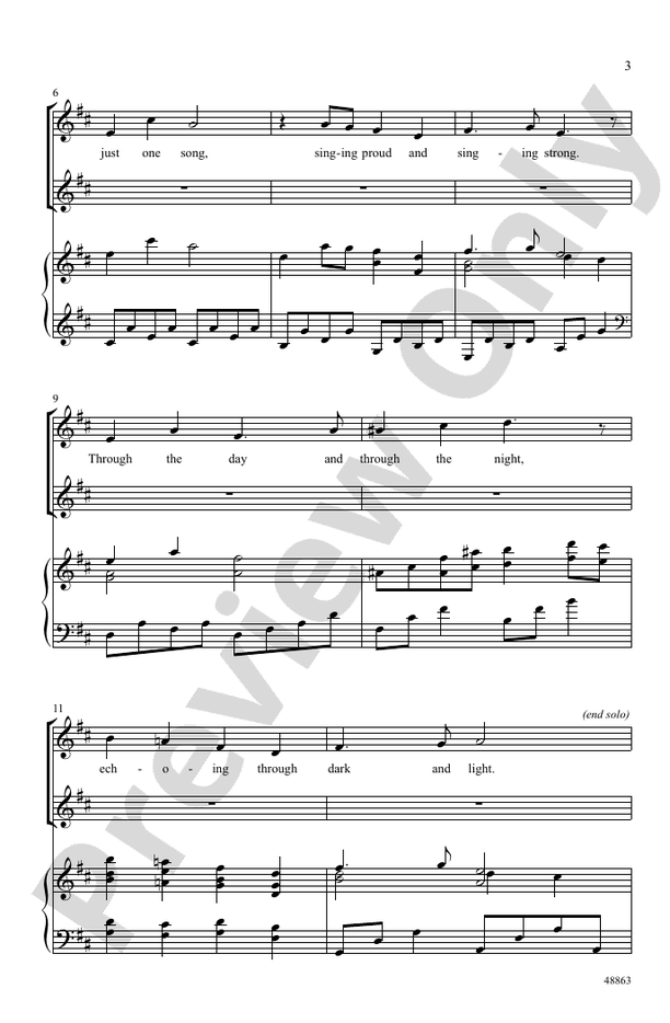 Fill the World with Music – 2-Part Choral Octavo (Digital Download)