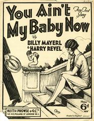 You Ain't My Baby Now - Vocal/Piano (Digital Download)