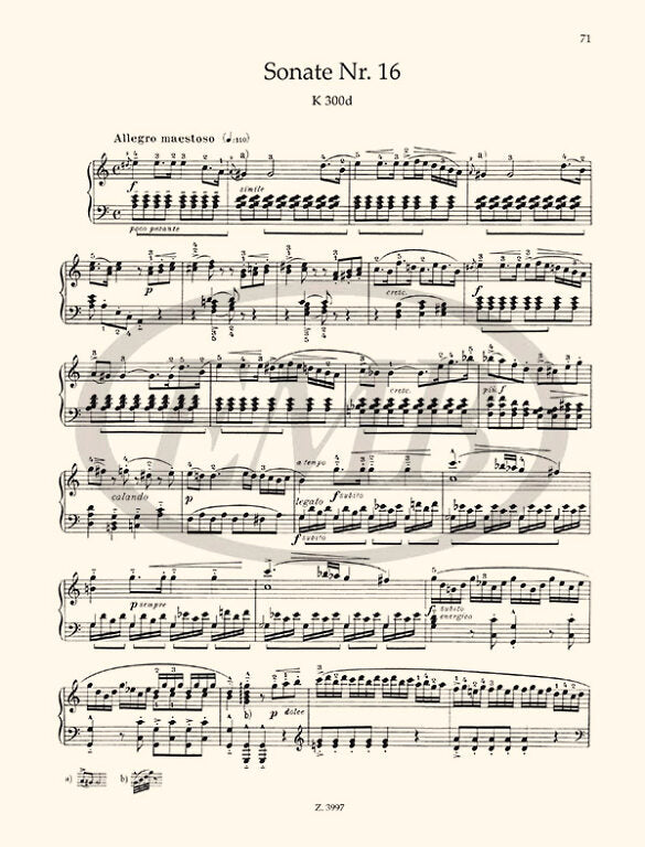Mozart - Piano Sonatas Volume 2 - Piano edited by Bartok EMB Z3997