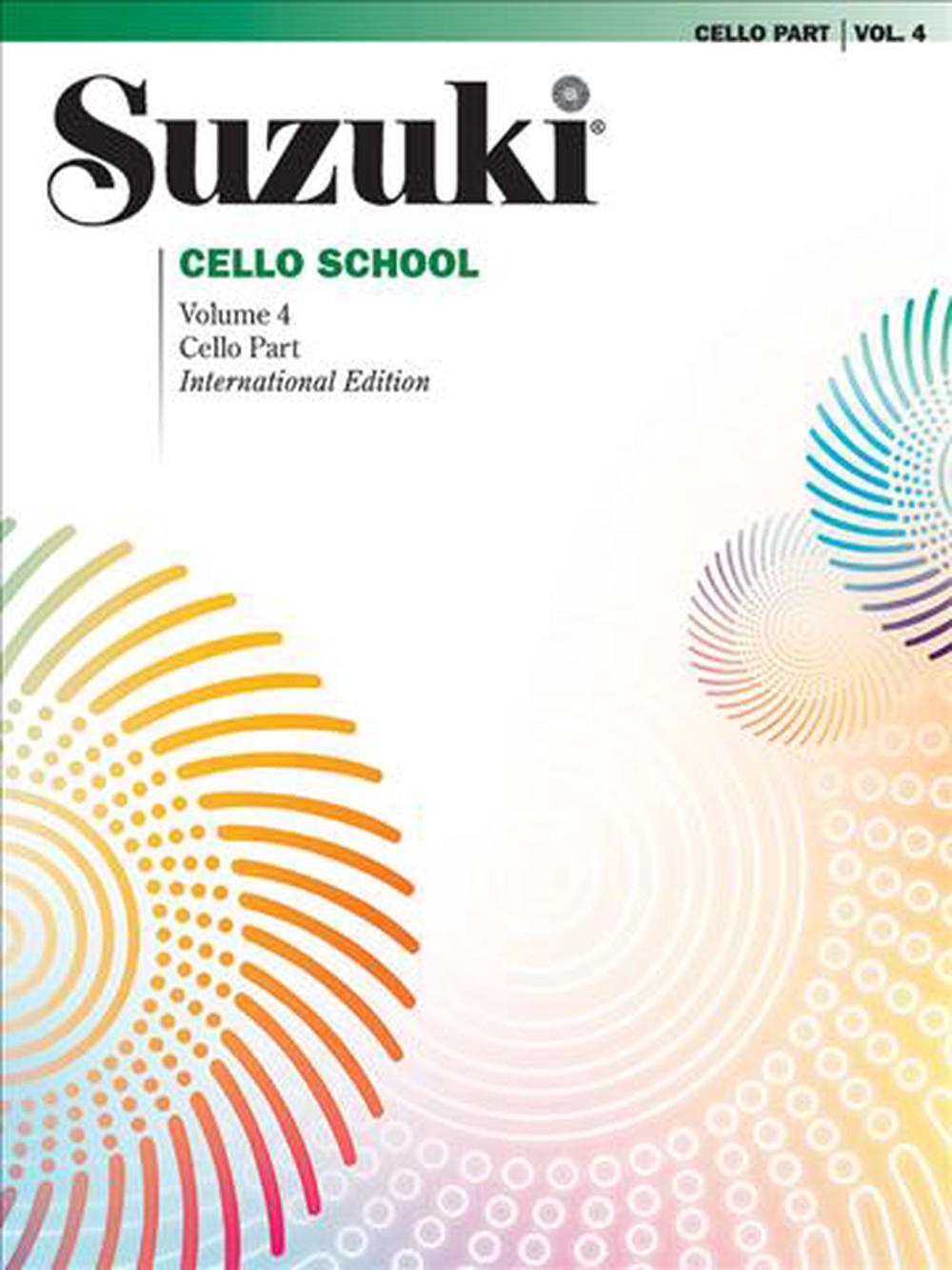 Suzuki Cello School Book/Volume 4 - Cello Book Only, No CD International Edition Summy Birchard 0266S