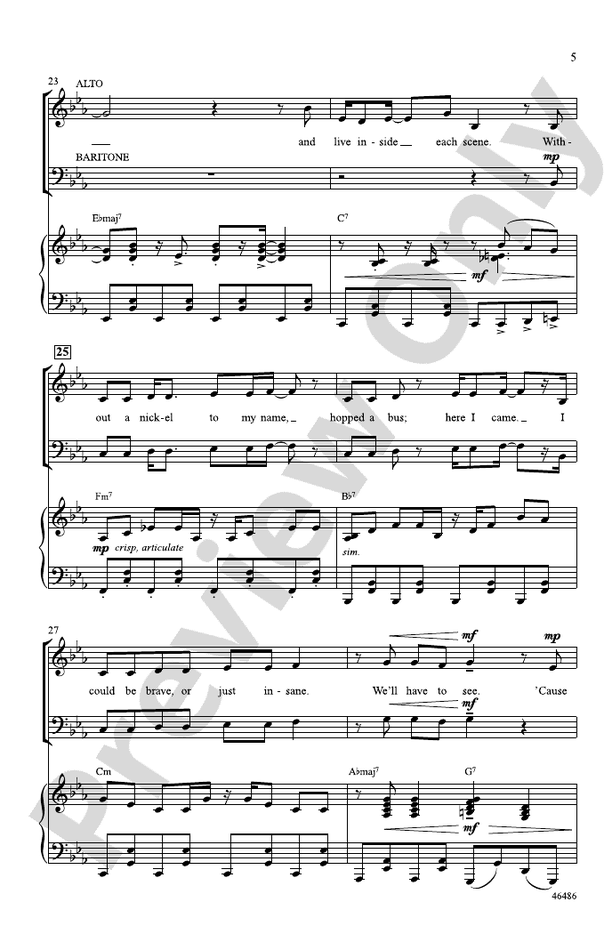 Another Day of Sun – SAB Choral Octavo (Digital Download)