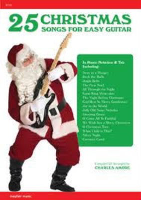 25 Christmas Songs For Easy Guitar -