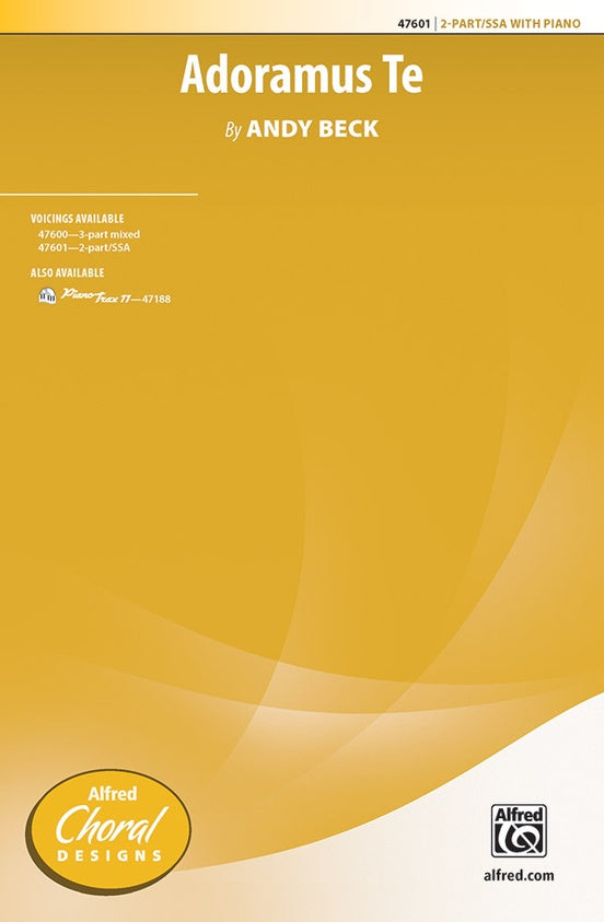 Adoramus Te - 2-Part / SSA Choral Octavo (Digital Download)