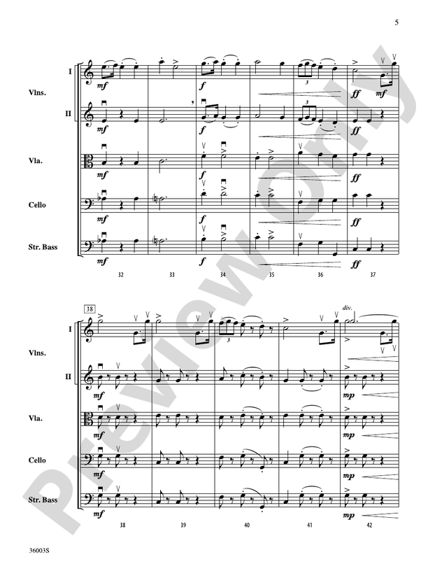 A Night at the Opera – String Orchestra Conductor Score & Parts (Digital Download)