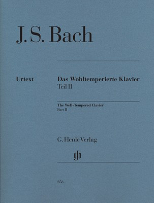 Preludes And Fugues Bk 2 Without Fingering - Johann Sebastian Bach - Piano G. Henle Verlag Piano Solo