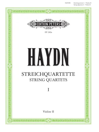 Haydn - 6 String Quartets Op.20 (Hoboken III: 31-36) - Viola (Digital Download)