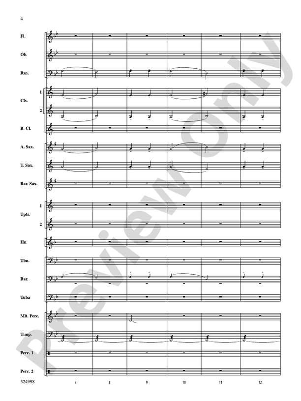 Russian Christmas Music (Grade 2) - Concert Band Conductor Score & Parts (Digital Download)