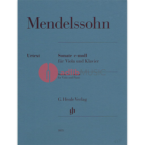 Sonata in C Minor for Viola and Piano