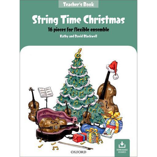 String Time Christmas - Teacher Guide/Score/Audio Access Online by Blackwell Oxford 9780193528055