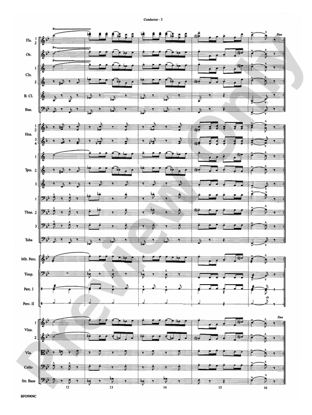 Carmen Suite – Ful Orchestra Conductor Score & Parts (Digital Download)