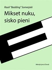 Mikset nuku sisko pieni - Melody/Lyrics/Chords (Digital Download)