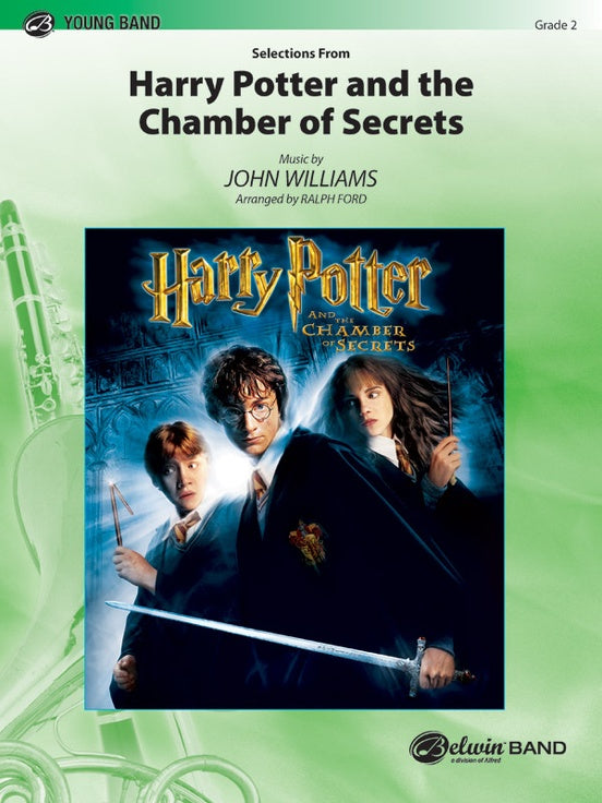 Harry Potter and the Chamber of Secrets, Selections from - Concert Band Conductor Score & Parts (Digital Download)