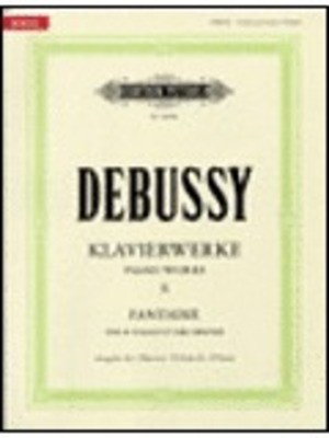 Debussy - Fantasy - 2 Pianos 4 Hands - Peters EP9078K