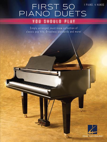 First 50 Piano Duets You Should Play - Piano Duet - Various - Hal Leonard