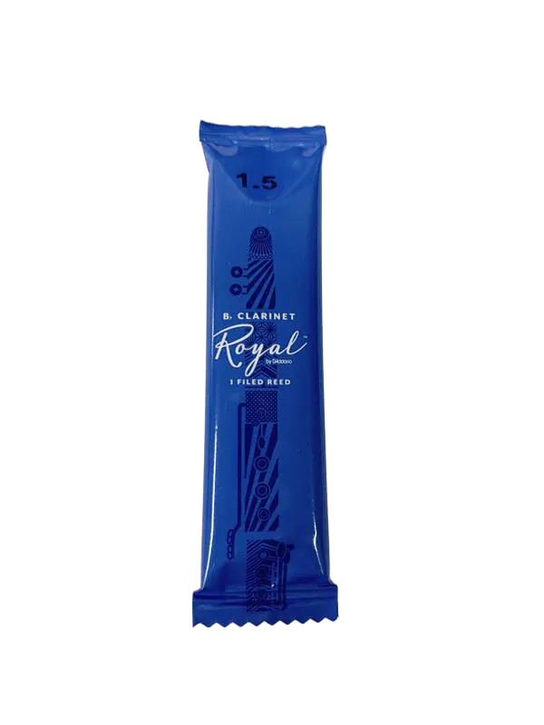 Royal Bb Clarinet Reeds Strength 1.5 Single