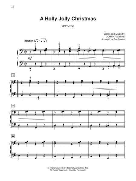 Duets for Christmas - Imtermediate Piano Duet