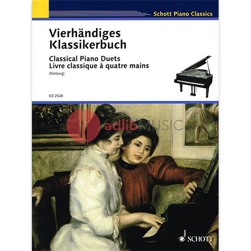 Classical Duets - Piano Duet edited by Rehberg Schott ED2528