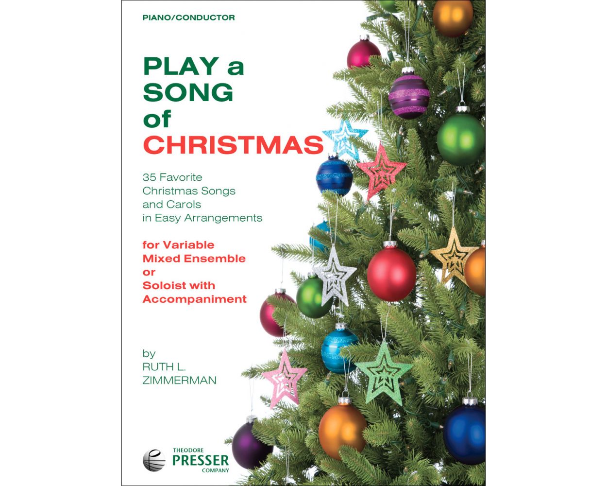 Play a Song of Christmas - Ensemble Piano Part & Conductor Score Presser 416-41024