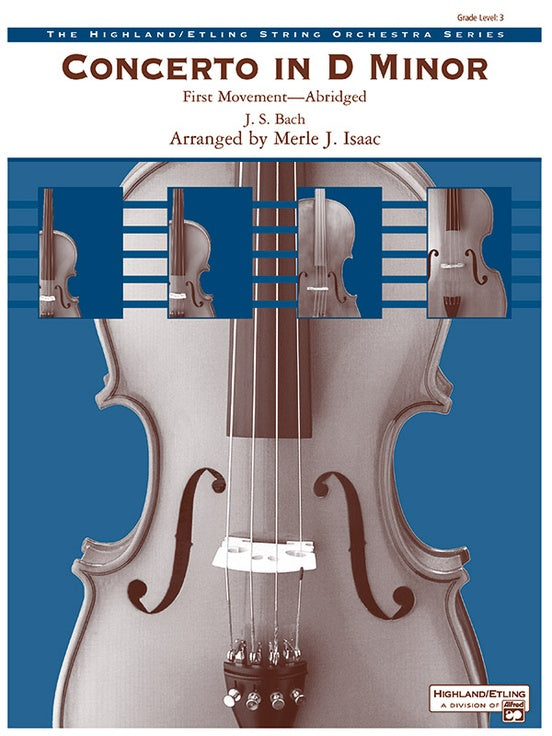 Concerto in D minor – String Orchestra Conductor Score & Parts (Digital Download)