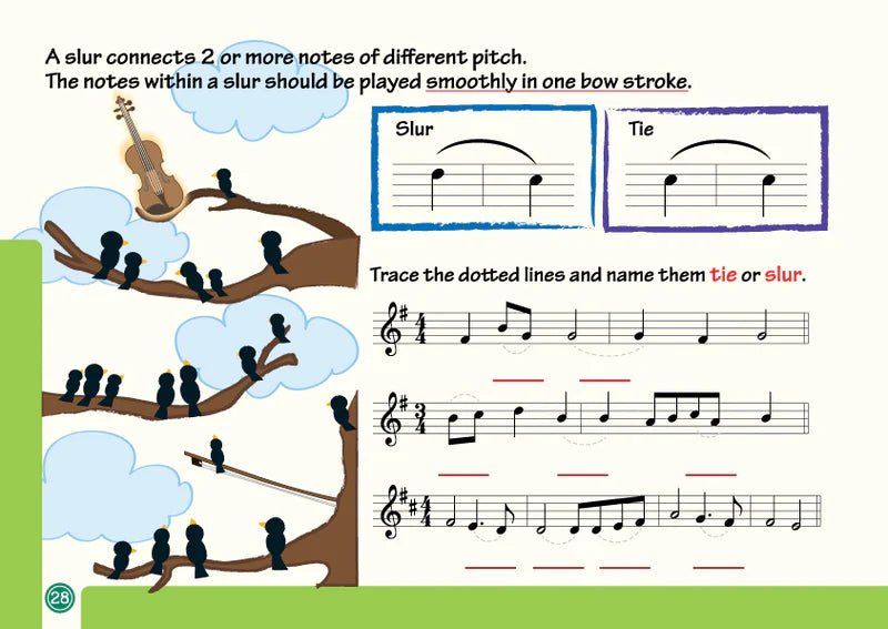 Music Theory for Young Violinists Book 2: Alternate Path to Grade 1 Music Theory by Yeow Sniper Pitch SP6118