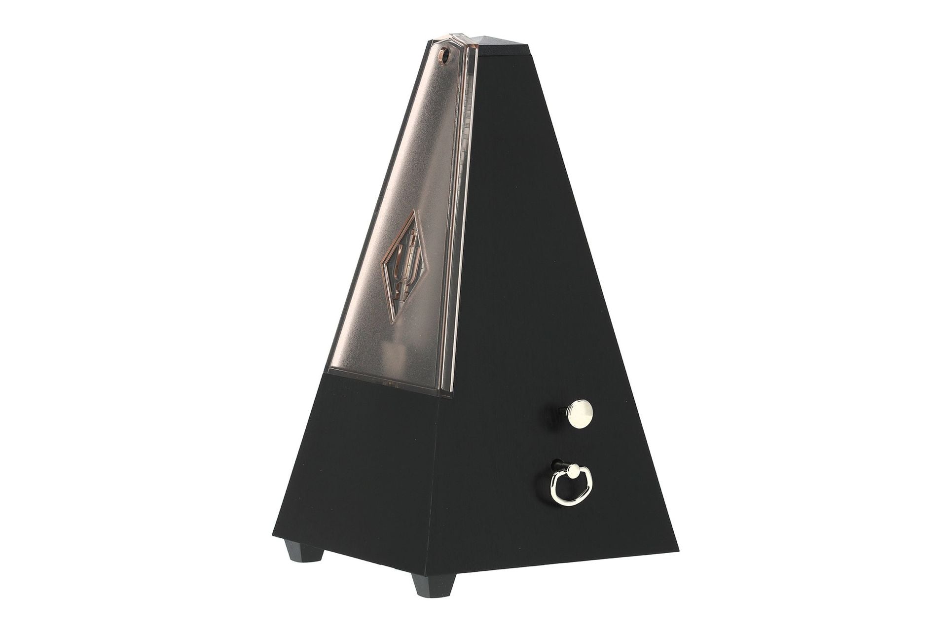 Wittner Pyramid Plastic Window Metronome with Bell Black