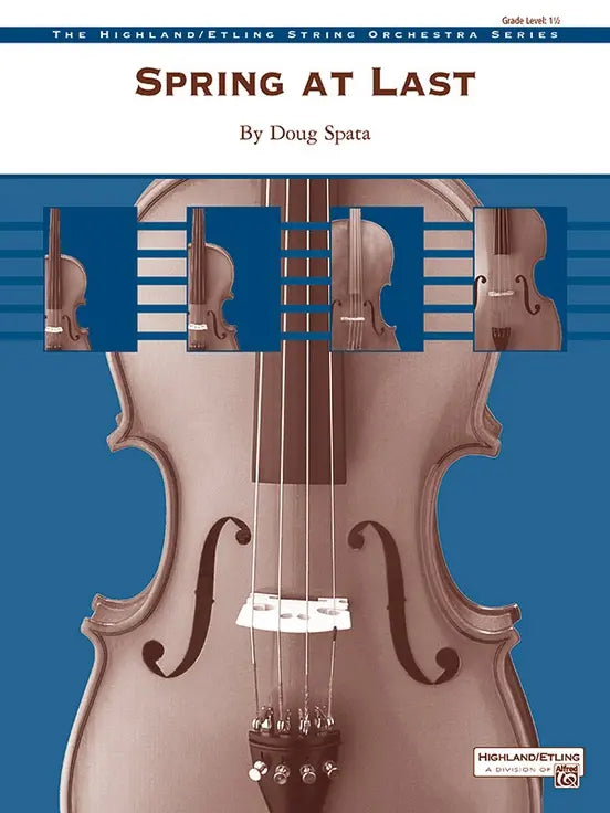 Spring at Last - Spata - String Orchestra Grade 1.5 Score/Parts