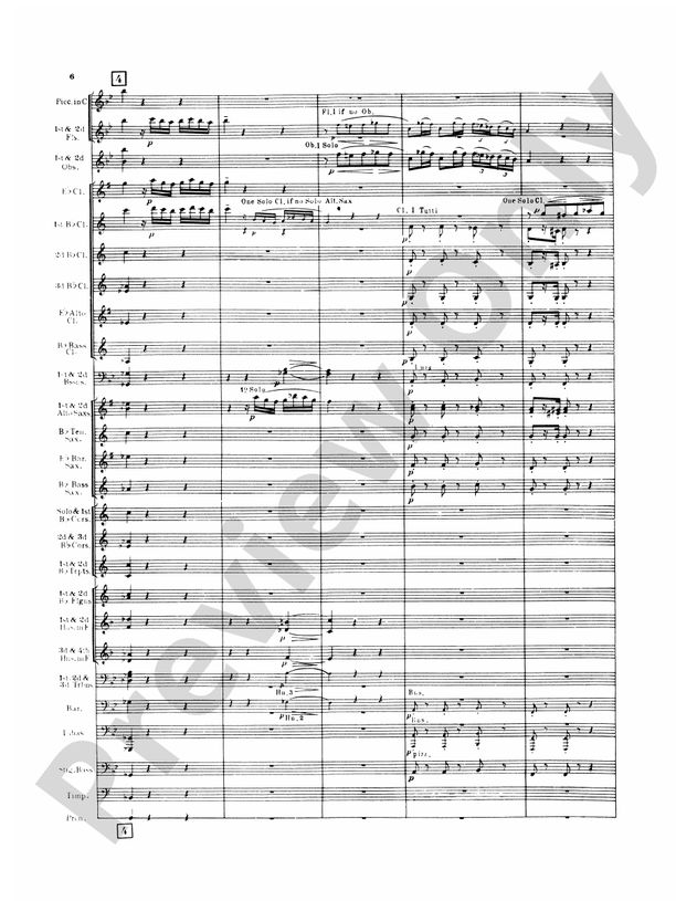 Italian in Algiers - Concert Band Conductor Score & Parts (Digital Download)