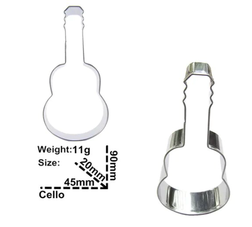 Cookie Cutter  Guitar Tin