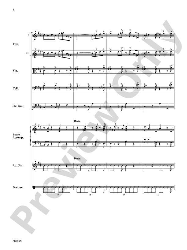 Recorda Me - String Orchestra Conductor Score & Parts (Digital Download)